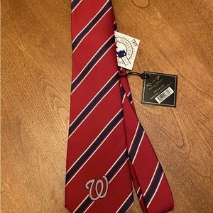 Washington National Necktie New with Tags - Official MLB Series